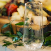 Faceted Crystal Champange Flutes