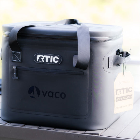 ＲＴＩＣ　ソフトクーラー30 RTIC, Soft Cooler, 30 Can, 20 Qt, Leakproof Waterproof Black