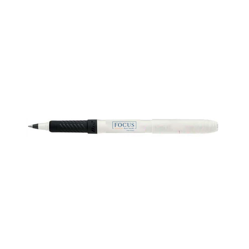 Focus Search Partners BIC Grip Roller Pen - White